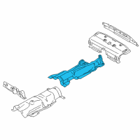 OEM 2018 BMW X2 Fuel Tank Heat Insulation Diagram - 51-48-7-290-780