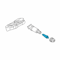 OEM BMW 530i Valve Insert Rdci Diagram - 36-14-6-872-777