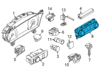 OEM Ford Maverick CONTROL Diagram - NZ6Z-19980-A