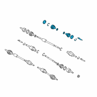 OEM 2018 Ford EcoSport Boot Kit Diagram - GN1Z-3A331-S