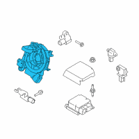 OEM Ford Clock Spring Diagram - HL3Z-14A664-B