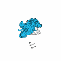 OEM 2008 Dodge Durango Pump-Water Diagram - 68382494AA