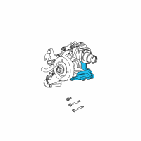 OEM Chrysler Aspen Gasket-Water Pump Diagram - 53021384AC