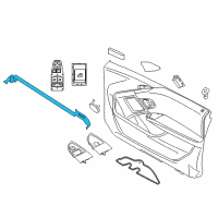 OEM 2019 BMW i3 Channel Sealing, Inside, Door, Front Left Diagram - 51-33-7-277-049