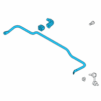 OEM 2019 Hyundai Santa Fe Bar Assembly-RR STABILIZER Diagram - 55510-S1000