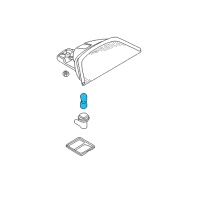 OEM BMW 525xi Long Life Light Bulb Diagram - 63-21-7-160-790