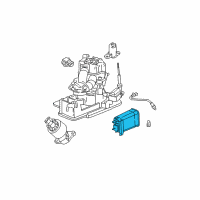 OEM Chevrolet Silverado 2500 Vapor Canister Diagram - 15130738