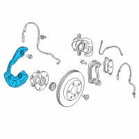 OEM 2019 BMW i3 Protection Plate Left Diagram - 34-11-6-799-327