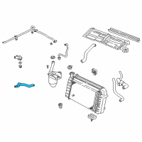 OEM 1995 Chevrolet Camaro Throttle Body Heater Inlet Hose Diagram - 12553625