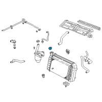 OEM Chevrolet Camaro Radiator Cap Diagram - 10316828