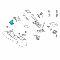 OEM 2006 Scion tC Shift Boot Diagram - 58808-21020-B0