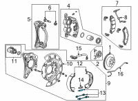 OEM 2021 GMC Sierra 3500 HD Spring Diagram - 84523896