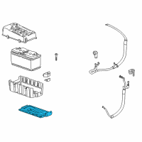 OEM 2014 Cadillac SRX Support Bracket Diagram - 20902950