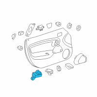 OEM 2006 Pontiac Solstice Switch Asm, Side Window <See Guide/Contact Bfo> Diagram - 84149991