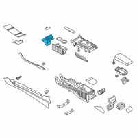 OEM 2017 Lincoln MKZ Holder Diagram - HP5Z-5404608-AA