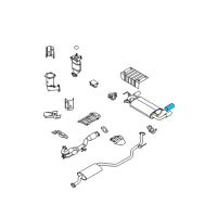 OEM 2005 Nissan Murano Diffuser Assy Diagram - 20080-CA001