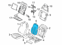 OEM 2022 BMW X6 HEATER ELEMENT FOR COMFORT B Diagram - 52-10-9-882-333