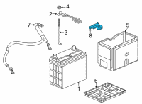 OEM Honda SENSOR, BATTERY Diagram - 38920-TBT-H01