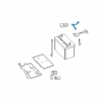 OEM 2018 Nissan GT-R Cable Assy-Battery Earth Diagram - 24080-KB10A