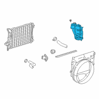 OEM 2006 Dodge Ram 2500 Reservoir-Washer And COOLANT Diagram - 55056502AE