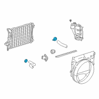 OEM 2019 Ram 3500 Clamp-Hose Diagram - 55111033AA