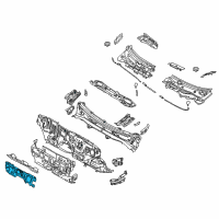 OEM 2018 Toyota Yaris iA Insulator Diagram - 55223-WB001