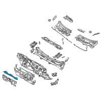 OEM 2017 Toyota Yaris iA Insulator Diagram - 55787-WB001