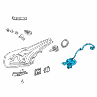 OEM 2016 Cadillac CTS Harness Diagram - 23414182