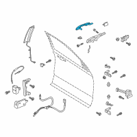 OEM 2021 Ford Expedition Handle, Outside Diagram - JL1Z-7822404-CBPTM