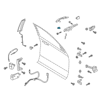 OEM 2020 Lincoln Navigator Lock Cylinder Diagram - JL1Z-7821991-A