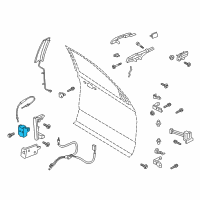 OEM 2019 Ford Expedition Latch Assembly Diagram - KL1Z-78219A65-A