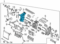 OEM 2021 Hyundai Sonata Case-Heater, LH Diagram - 97134-L0000