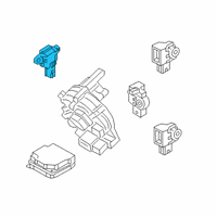 OEM 2020 Kia Stinger Sensor Assembly-A Type Crash Diagram - 95920J5000