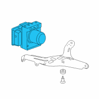 OEM Honda Modulator Assembly, Vsa (Coo) (Rewritable) Diagram - 57110-T3W-415