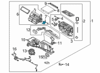 OEM 2022 Ford Bronco MOTOR ASY Diagram - MB3Z-19E616-B