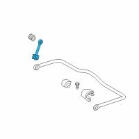 OEM Dodge Sprinter 2500 Link-STABILIZER Bar Diagram - 68013817AA