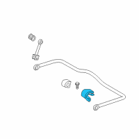 OEM 2007 Dodge Sprinter 2500 Bracket-STABILIZER Bar GROMMET Diagram - 68013810AA