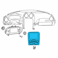 OEM Dodge Viper Stack Diagram - 68223408AH