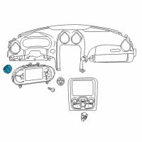 OEM 2017 Dodge Viper Switch-HEADLAMP Diagram - 68158243AB