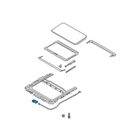 OEM 2020 Kia K900 Motor Assy-Sunroof Diagram - 81680J6000