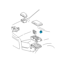 OEM Scion xB Relay Box Diagram - 82660-26270