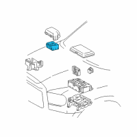 OEM Toyota Sequoia Fuse & Relay Box Diagram - 82664-0C010