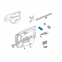 OEM 2008 Toyota Avalon Window Switch Diagram - 84040-AC030