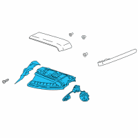 OEM 2019 Kia Stinger Lamp Assembly-Rear Combination Diagram - 92401J5120