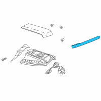 OEM 2021 Kia Stinger Lamp Assembly-Side REFLE Diagram - 92408J5020