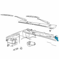 OEM 2005 Ford Explorer Sport Trac Arm & Pivot Assembly Diagram - F77Z-17567-BA