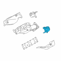 OEM 2010 Nissan 370Z Cover-Exhaust Manifold Diagram - 16590-EY00B