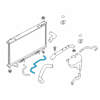 OEM Infiniti Q60 Hose - Auto Transmission Oil Cooler Diagram - 21631-4HL0A