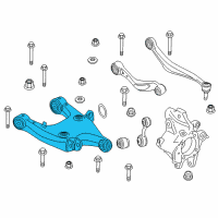 OEM BMW 640i Right Swing Part Diagram - 33-32-6-865-898