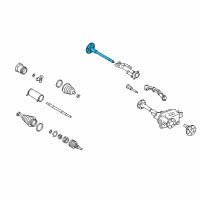 OEM 2010 GMC Sierra 1500 Inner Shaft Diagram - 15801499